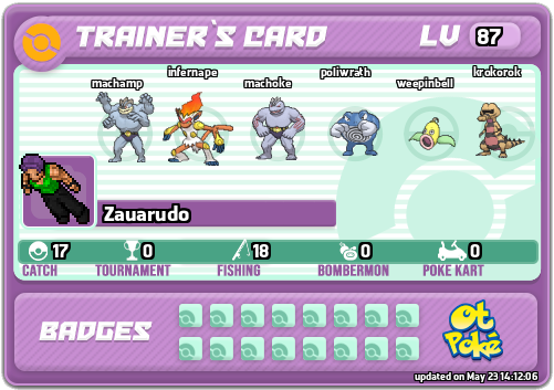 Zauarudo Card otPokemon.com