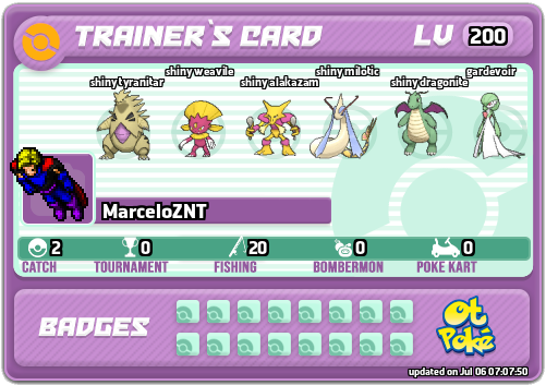 MarceloZNT Card otPokemon.com