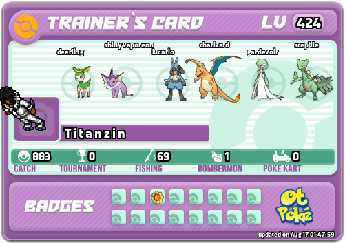 T i t a n z i n Card otPokemon.com