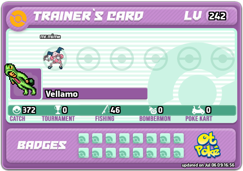 Vellamo Card otPokemon.com