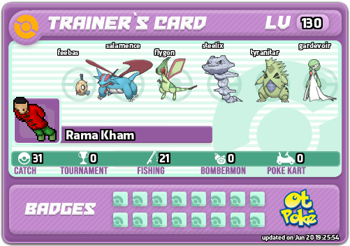 Rama Kham Card otPokemon.com