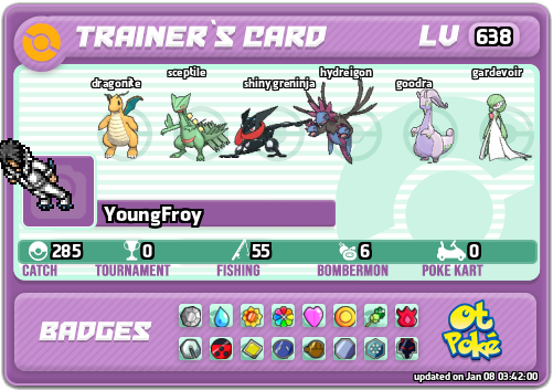 YoungFroy Card otPokemon.com