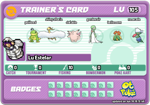 Lu Estelar Card otPokemon.com