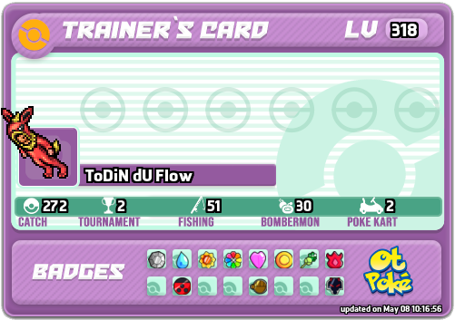 ToDiN dU Flow Card otPokemon.com