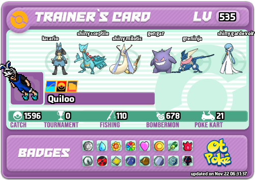 Quiloo Card otPokemon.com