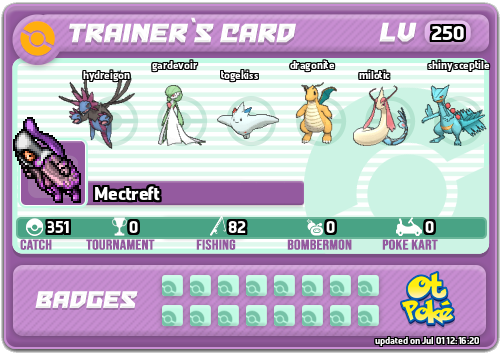 Mectreft Card otPokemon.com