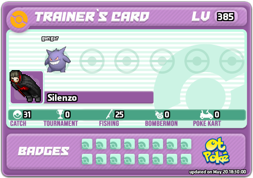Silenzo Card otPokemon.com