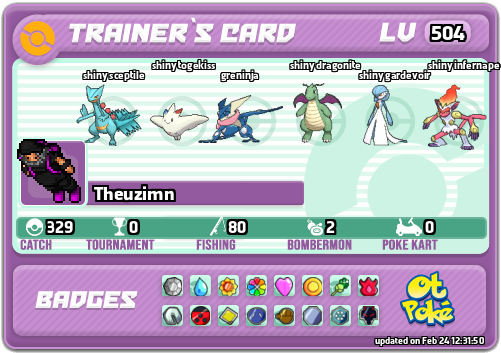 Theuzimn Card otPokemon.com