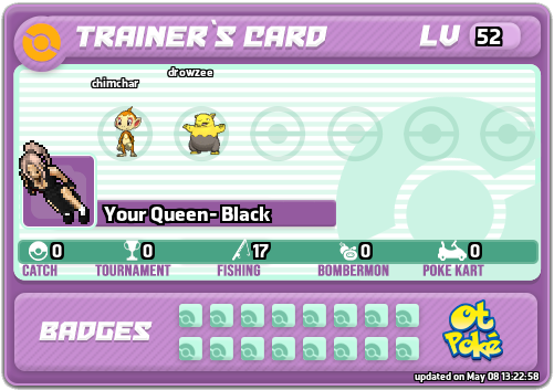 Your Queen- Black Card otPokemon.com
