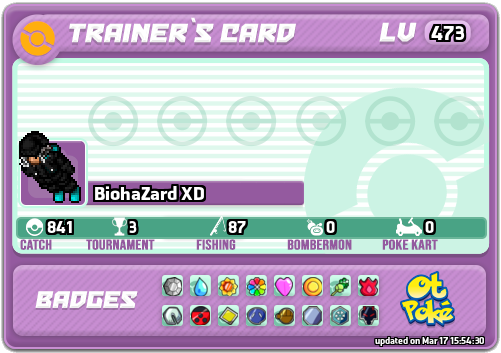 BiohaZard XD Card otPokemon.com