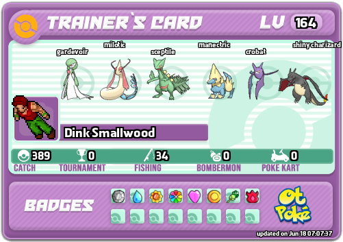 Dink Smallwood Card otPokemon.com