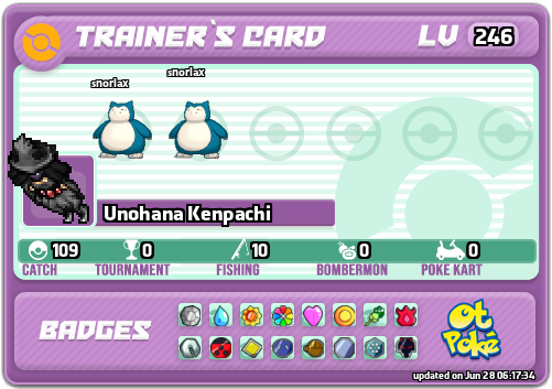 Unohana Kenpachi Card otPokemon.com