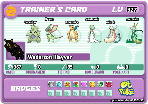 Wederson Klayver Card otPokemon.com