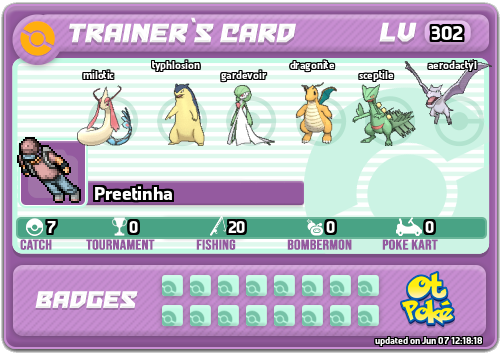 Preetinha Card otPokemon.com