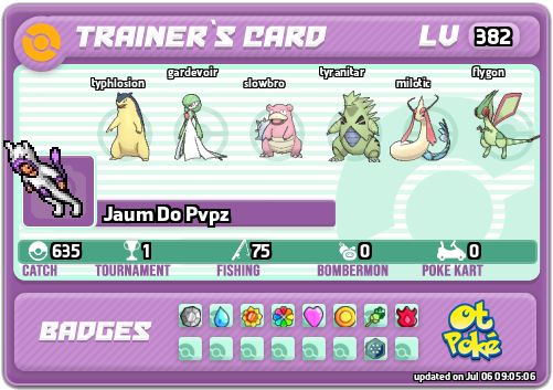 Jaum Do Pvpz Card otPokemon.com