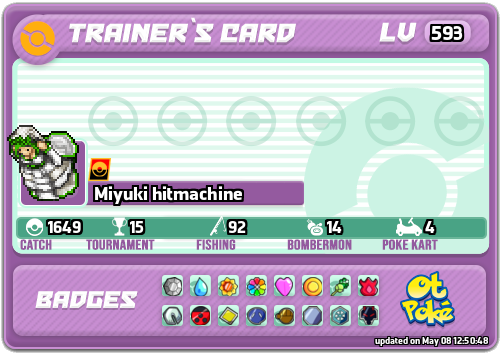 Miyuki hitmachine Card otPokemon.com