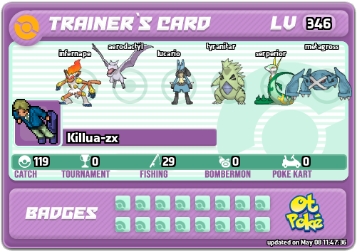 Killua-zx Card otPokemon.com
