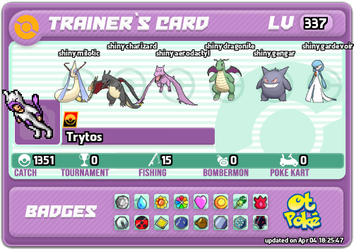 Trytos Card otPokemon.com