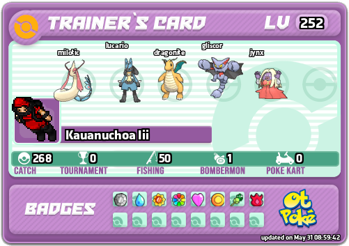 Kauanuchoa Iii Card otPokemon.com