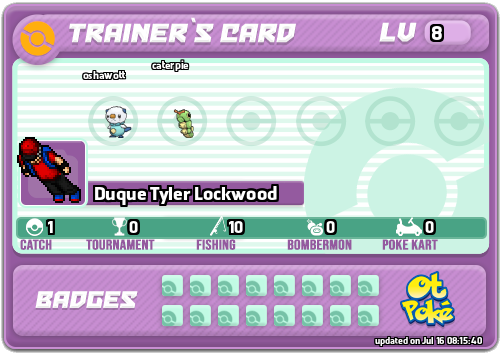 Duque Tyler Lockwood Card otPokemon.com