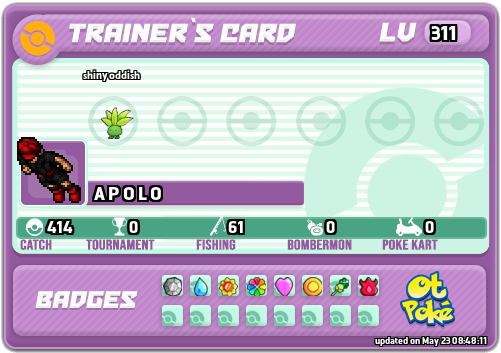 A P O L O Card otPokemon.com