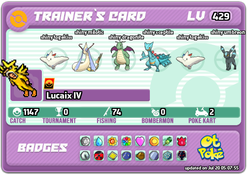 Lucaix IV Card otPokemon.com
