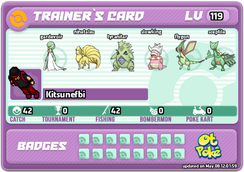 Kitsunefbi Card otPokemon.com