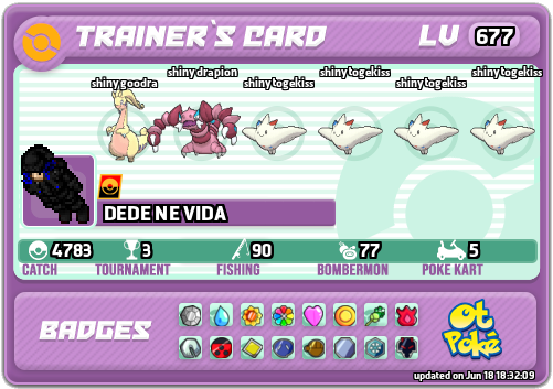 DEDE NE VIDA Card otPokemon.com
