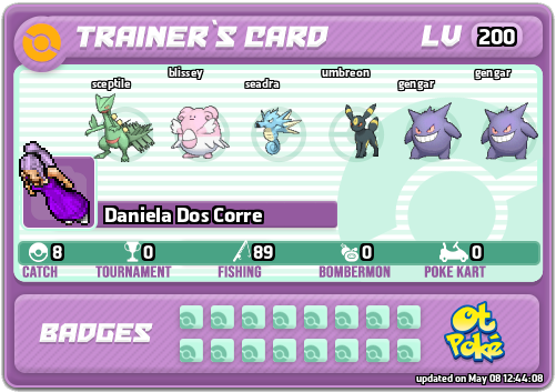Daniela Dos Corre Card otPokemon.com