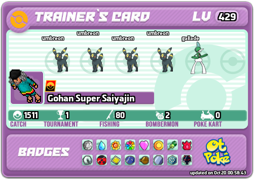 Gohan Super Saiyajin Card otPokemon.com