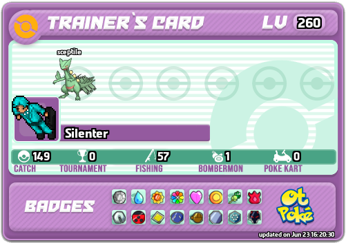 Silenter Card otPokemon.com