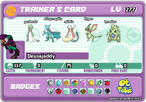 Deusajaddy Card otPokemon.com