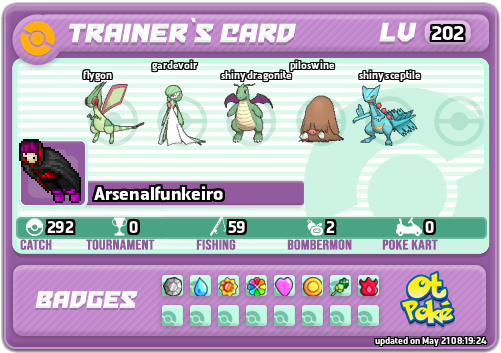 Arsenalfunkeiro Card otPokemon.com
