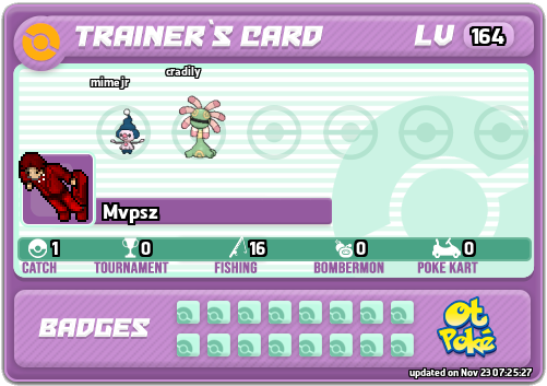 Mvpsz Card otPokemon.com