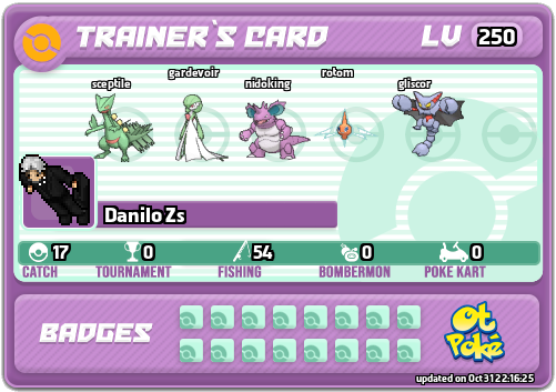 Danilo Zs Card otPokemon.com