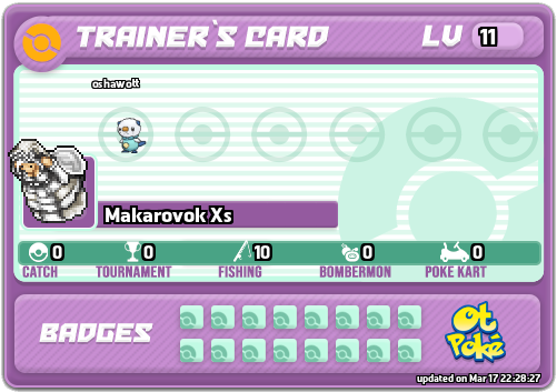 Makarovok Xs Card otPokemon.com