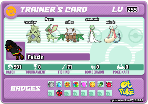 Fekzin Card otPokemon.com