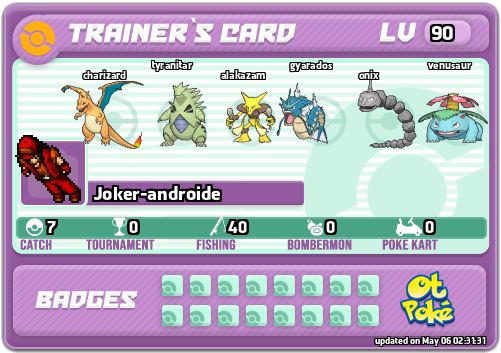 Joker-androide Card otPokemon.com