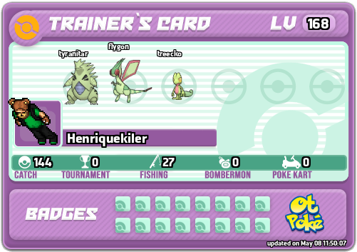 Henriquekiler Card otPokemon.com