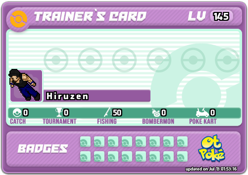 H i r u z e n Card otPokemon.com