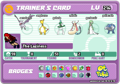 The Laziness Card otPokemon.com