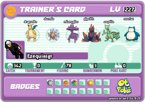 Ezequiasgr Card otPokemon.com
