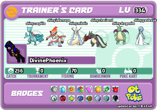 DivinePhoenix Card otPokemon.com
