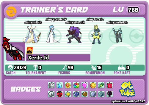 Xerife Jd Card otPokemon.com