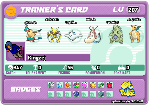 Kingzej Card otPokemon.com