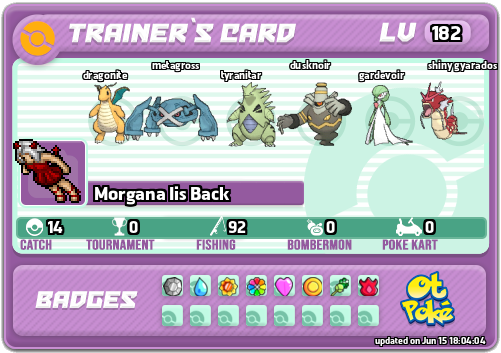 Morgana Iis Back Card otPokemon.com