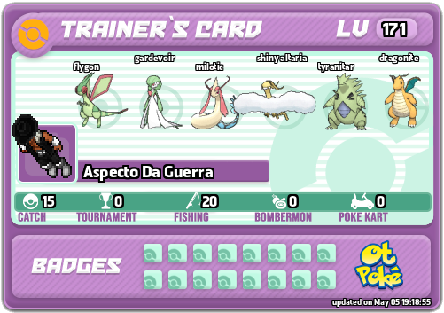 Aspecto Da Guerra Card otPokemon.com