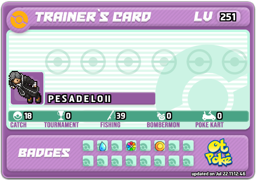 P E S A D E L O II Card otPokemon.com