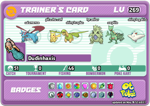 Dudinhaxis Card otPokemon.com