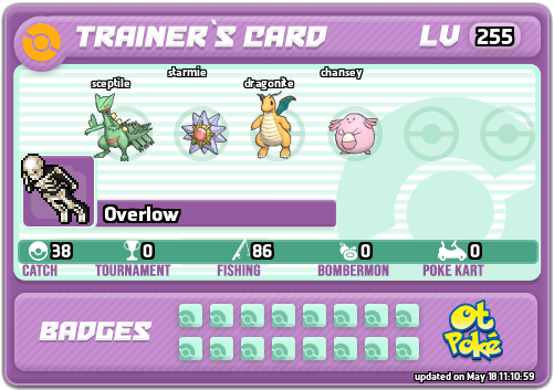 Overlow Card otPokemon.com